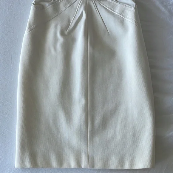 NWOT Zac Posen White Corset Dress with Sweetheart Neckline Size 6 - Picture 13 of 13